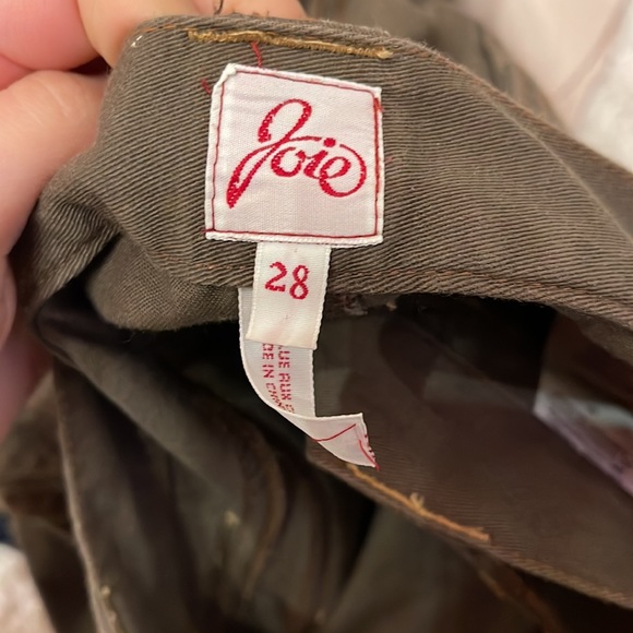 JOIE vintage brown pocket pants - Picture 3 of 3